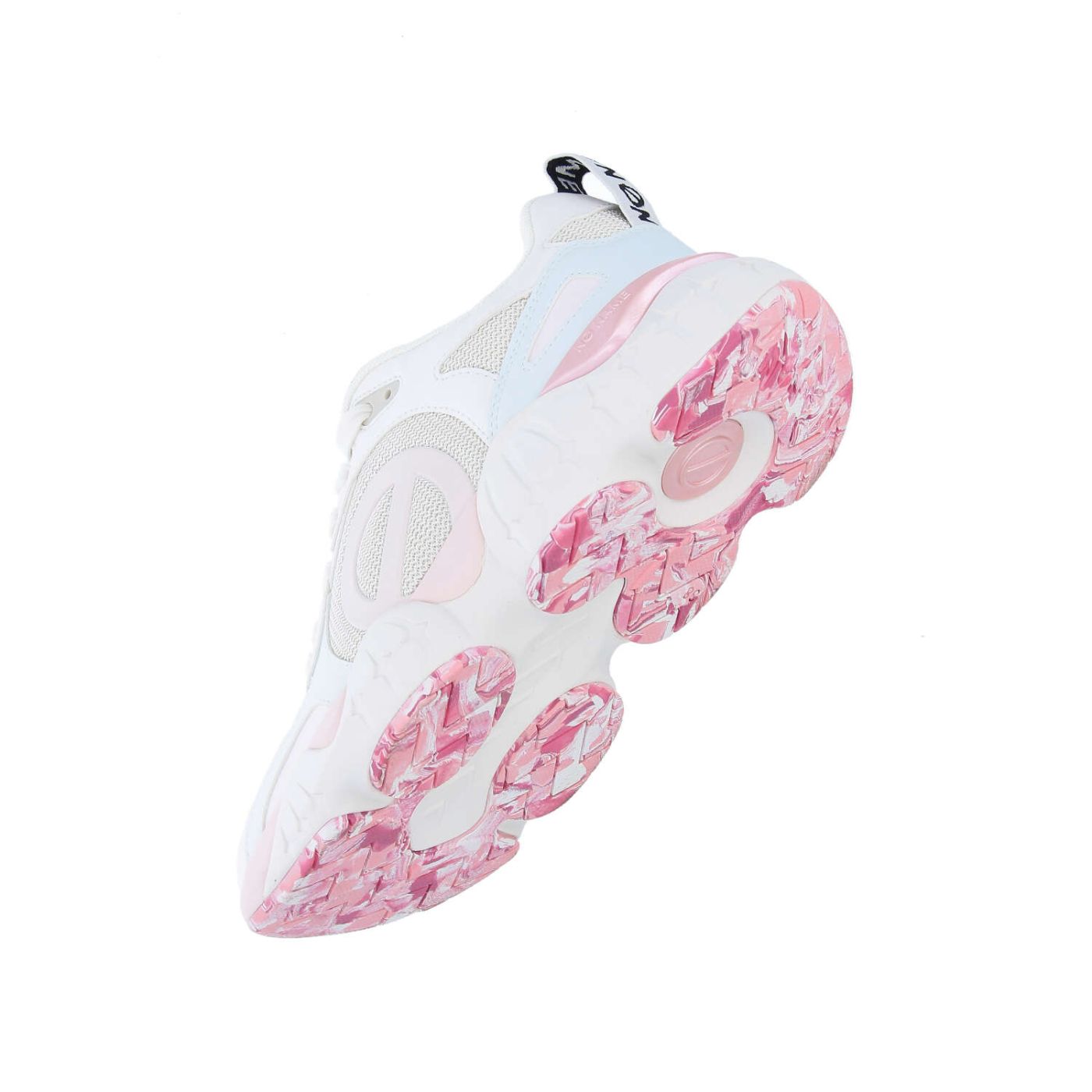 KRAZEE RUNNER W - KNIT/DISCOLGOLD - SUNSITIVE/OFF WHITE/PINK/BLUE